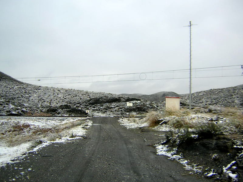 Nieve en Fuente Santa